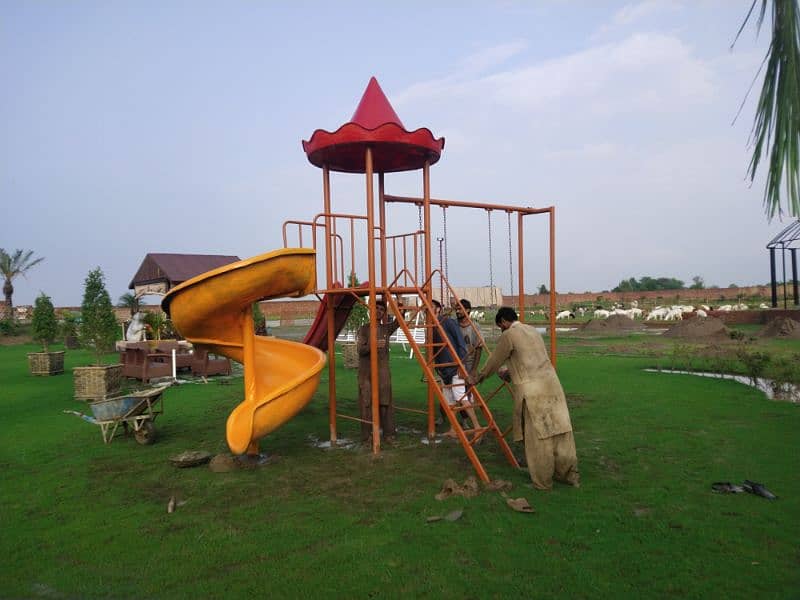 park swings / kids slide/maltiplay swings/slides/swings/park equipment 2