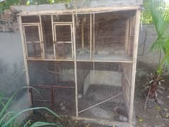 Multiple Portions cage for birds & hens