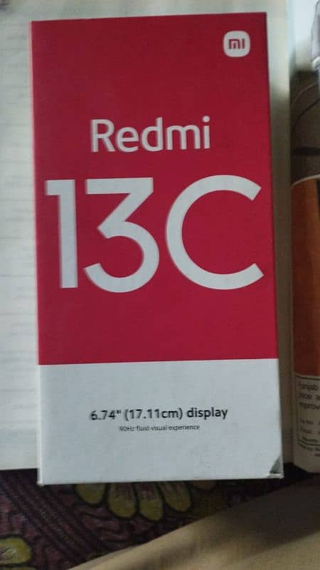 redmi 13c 6gb ram or 6 GB expendable or 128memory  2 month use kia hoa 0