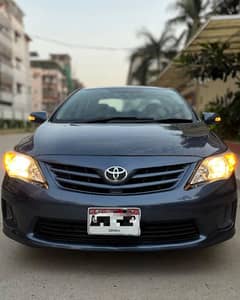 Toyota Corolla Automatic GLI 1.6 Model 2012 Blue Color Excellent cond