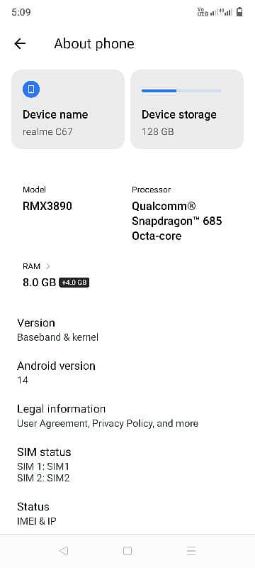 realme c67 9