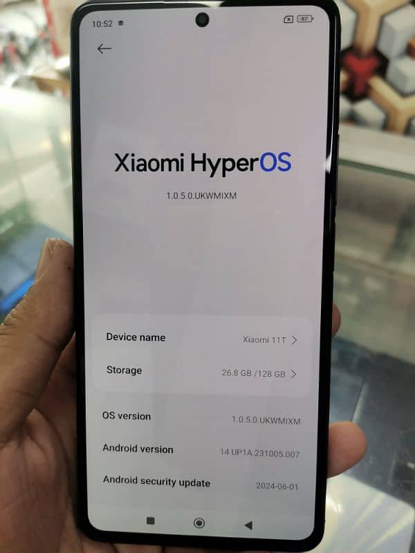 xiaomi 11T  8/128 2