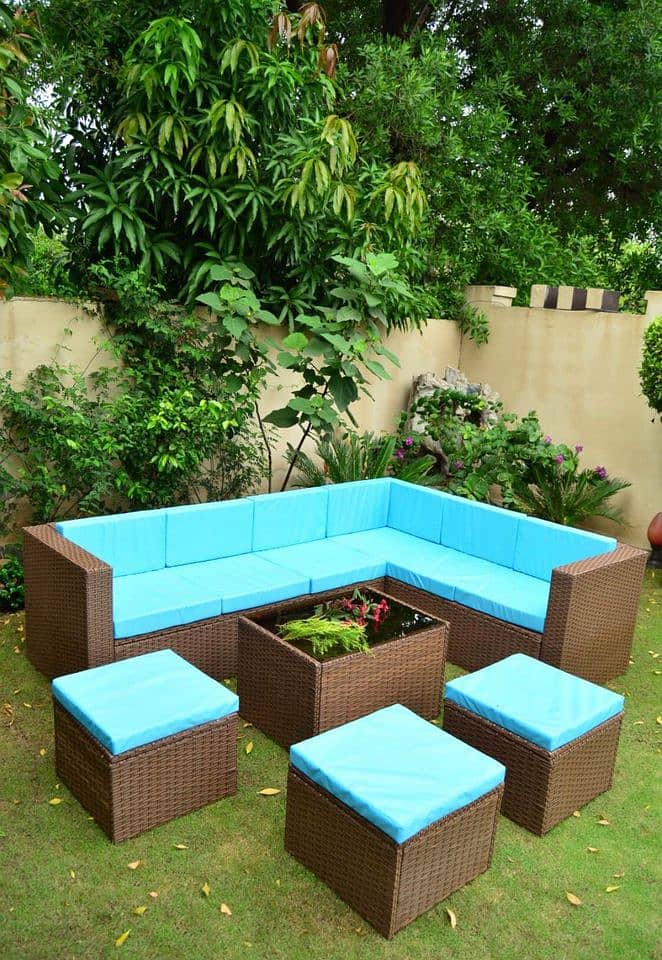 Garden , Lawn Outdoor Furniture, Sofa Set, Rattan Outdoor Patio seat 17