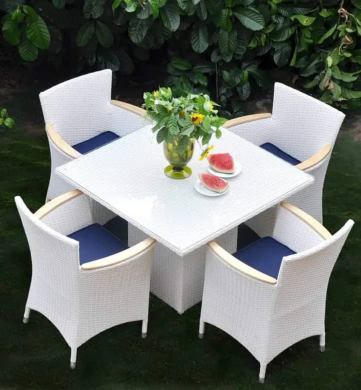 Outdoor Restaurant Furniture, Garden Lawn and Rattan chairs 4