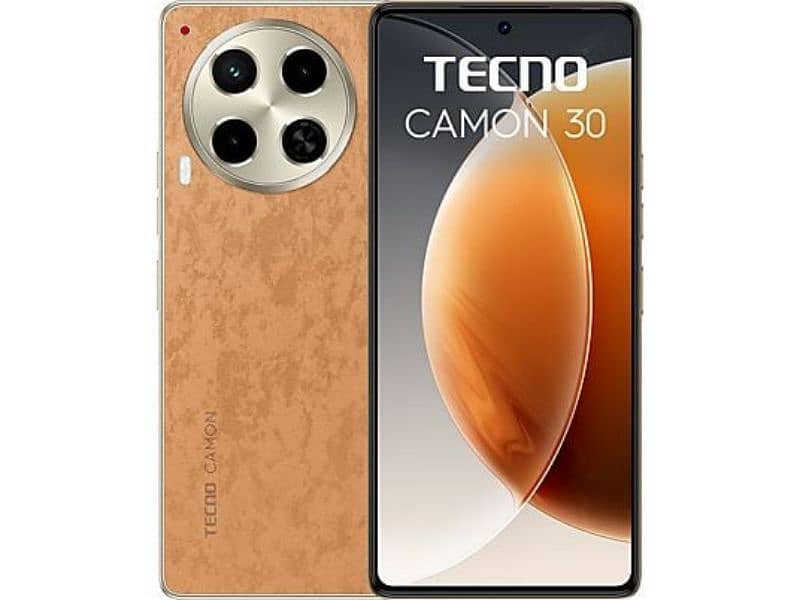 Tecno Camon 30 12/256 new condition only mobile 0