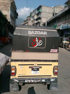 sazgar rickshaw 2019 model lush condition