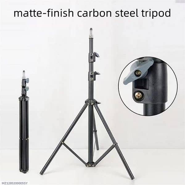 LED Ring Light - 7 Feet Tripod Stand & Mobile Phone Holder 2