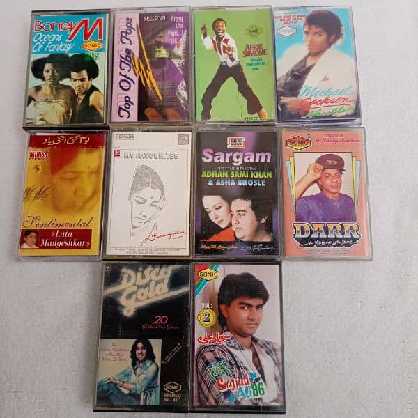 Audio cassettes indian & Pakistani Old is Gold 9