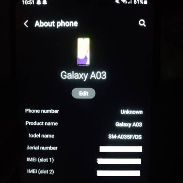 Samsung Galaxy A03 4/64 6