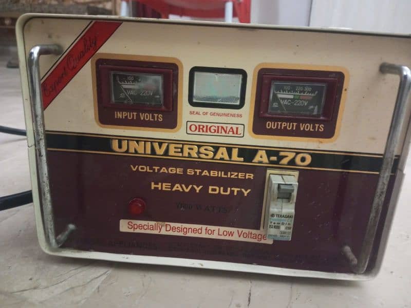 Universal Stablizer A-70 Orignal 7000 Watts 0