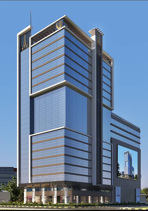 NEW PROJECT AVAILABLE ON BOOKING "SADIQ TRADE CENTER "3 YEARS PROJECT 36 MONTHS INSTALLMENT 3