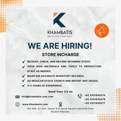 Store Incharge