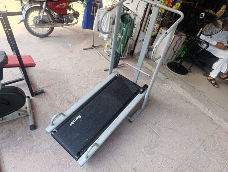 Imported manual treadmill Exercise running machine walk jogging run 0