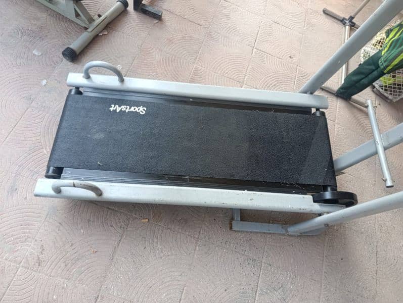 Imported manual treadmill Exercise running machine walk jogging run 1