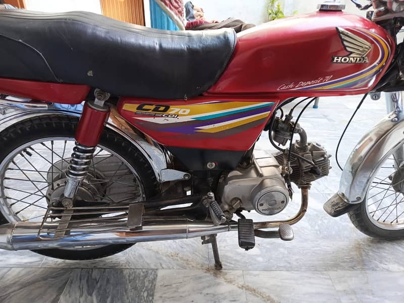 Honda CD 70 2014 Model Urgent Sale in Good Condidtion 6