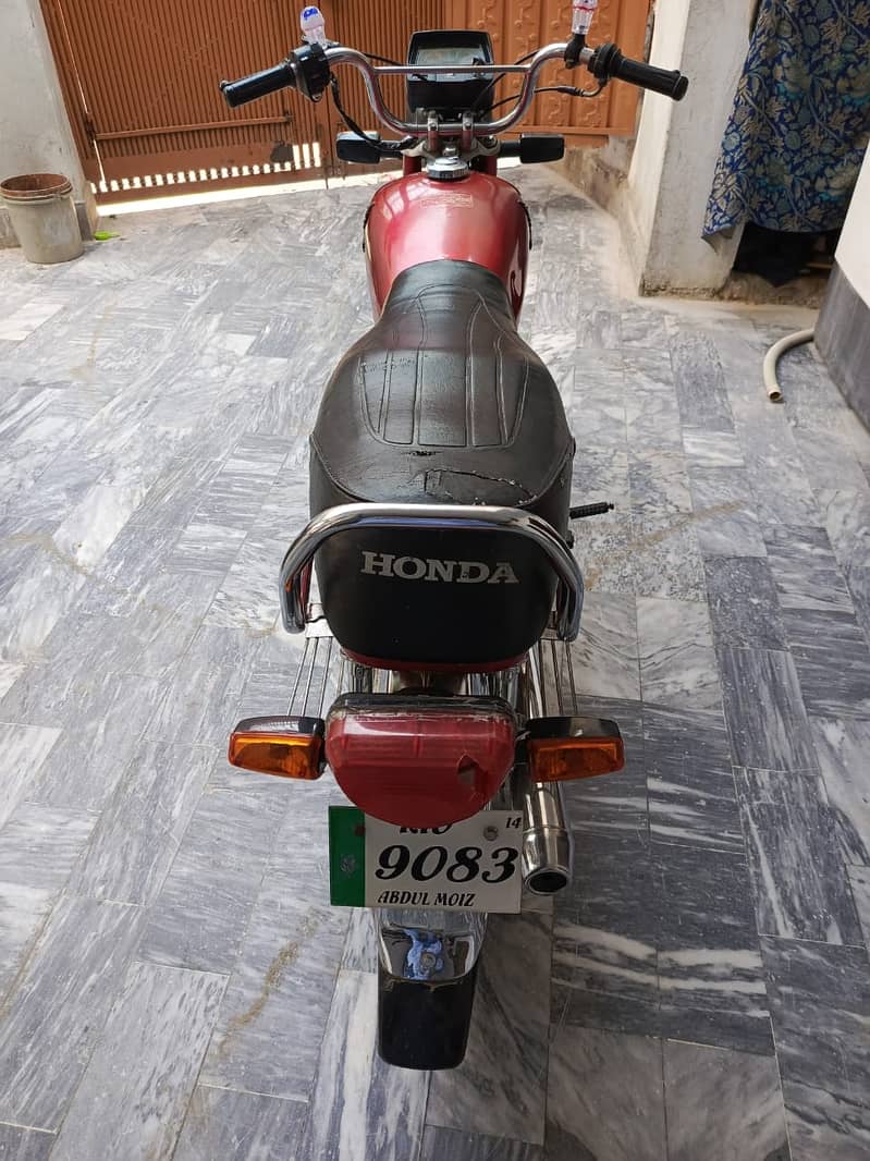 Honda CD 70 2014 Model Urgent Sale in Good Condidtion 7