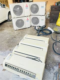 Mitsubishi Split AC stock 4 AC non inverter (AC dealer)