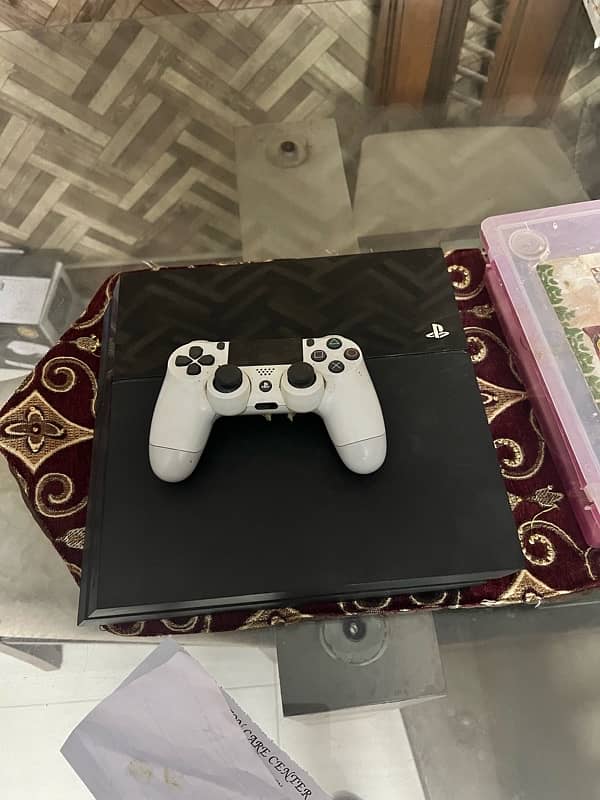 PS4 fat used  500gb for sale  Can add extra remote 1