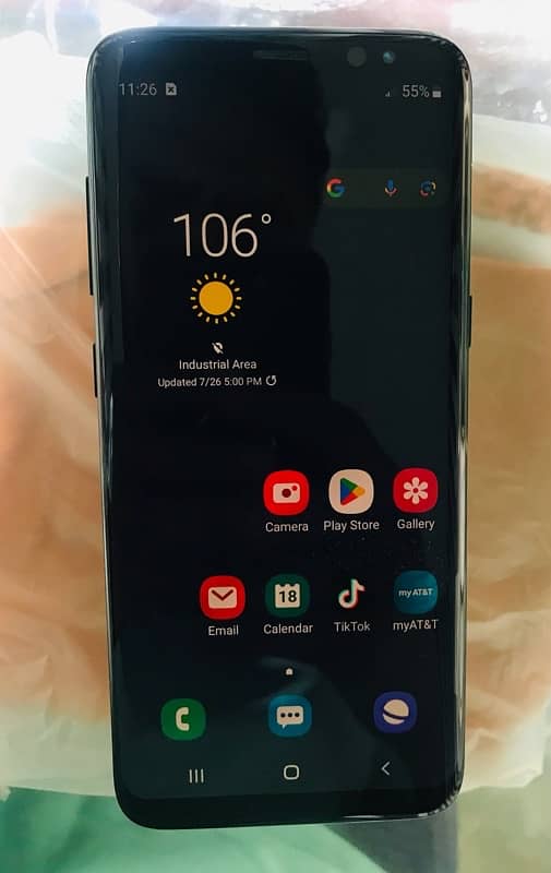 Samsung s8 4 ram 64gb original  penal noon  pta 10/10 condition 5