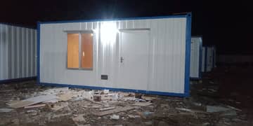 site office container office prefab struture porta toilet container