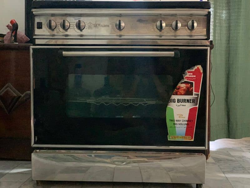 Almost new Skyflame cooking range/ stove oven available for sale 3