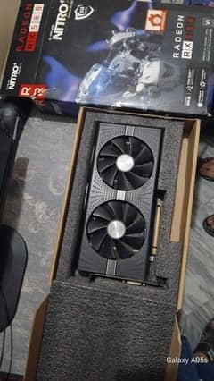 Rx 580 8gb with Box Graphics card