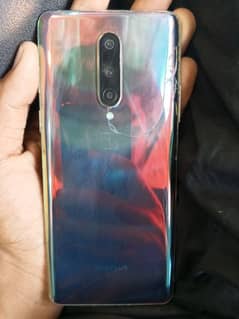 OnePlus 8 duel sim all ok only back crack mineral shade bus all ok 0