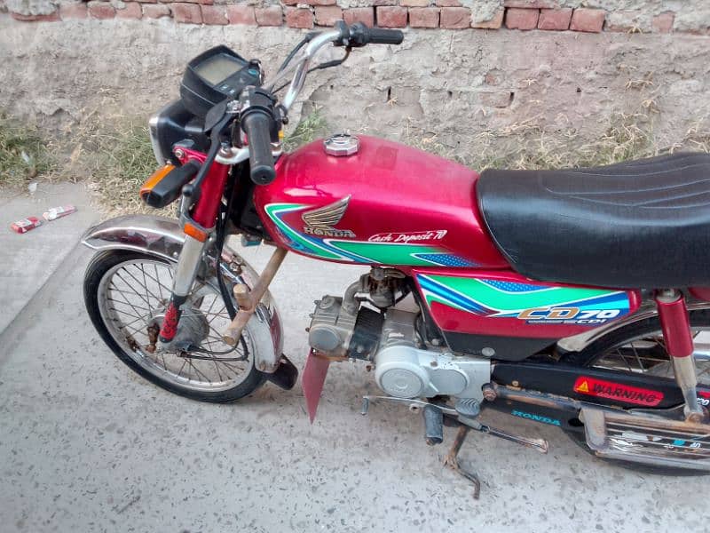 Honda CD 70 Model 2018B 6