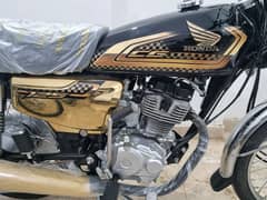 Honda CG-125 Gold Edition 2025 Zero Meter 0