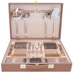 Elegant 52 PCs Cutlery set 18/10 stainless steel cutlery set