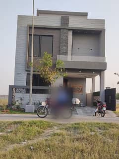 Dha 9 Town 5 Marla House For Sale Modern Elevation Imported Fittings 0