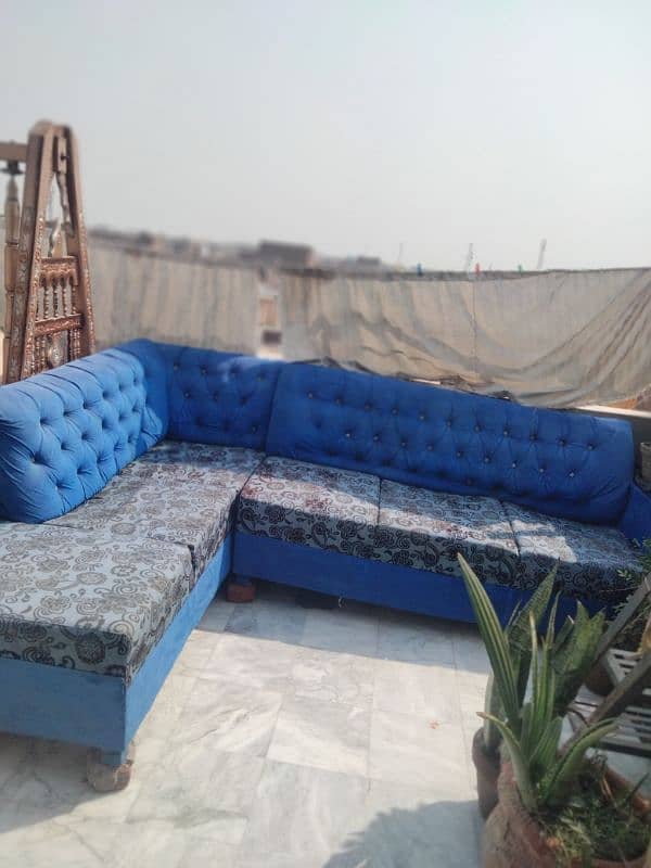 Urgently Sale L Shape Sofa 6 Seater 1