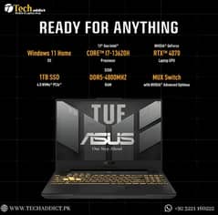 ASUS TUF Gaming Laptop F15 FX507VI Ci7 13th 16GB 1TB Nvidia Rtx 4070 0