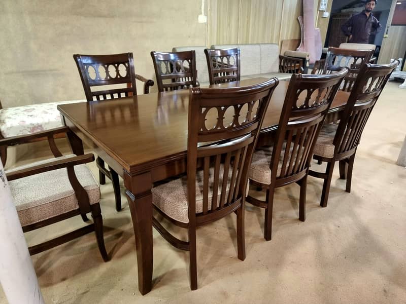 6 Seater dining table/wooden dining table/luxury dining/furniture 2