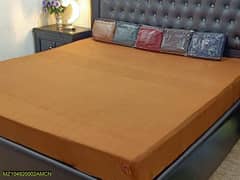 bed cover in different colors. . . . .