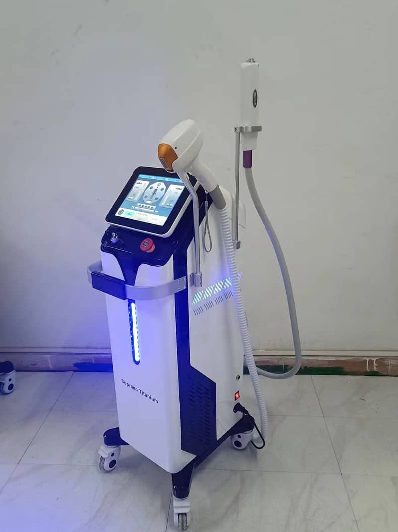 Smart Soprano Titanium Diode hair removal laser machine and Picosecond 1