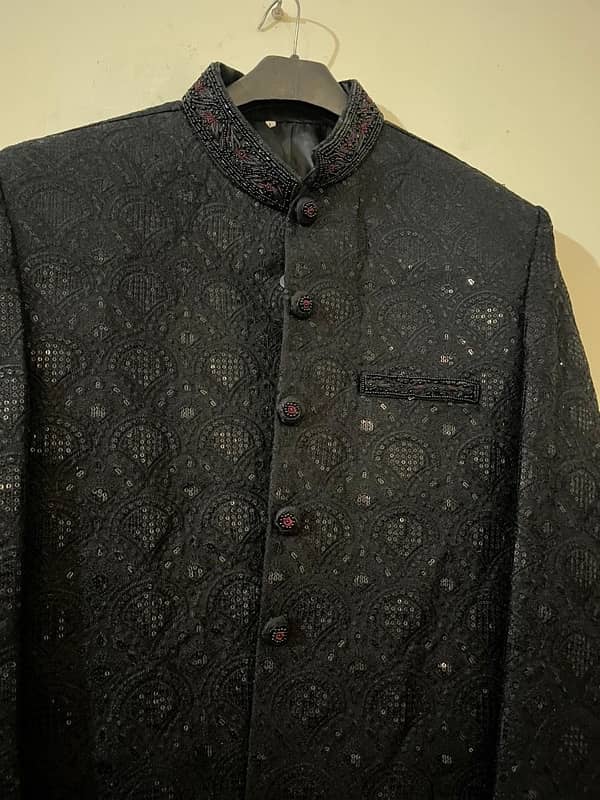 black sherwani 3