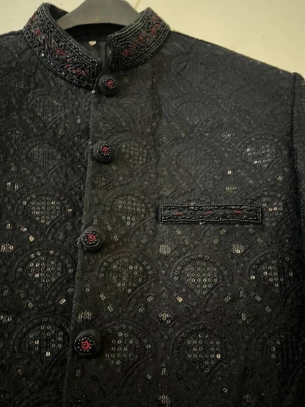 black sherwani 4