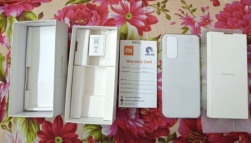 Redmi Note 11 complete box accessories 2