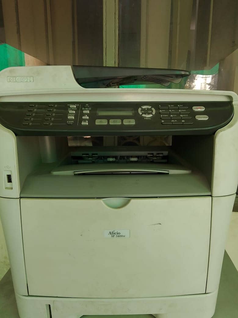 Richo Afico Photocopier 3045, Sp-3400sf, Panasonic Scaner Printer 1520 2