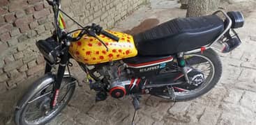 Honda 125cc model 2016 Peshawar registration 0