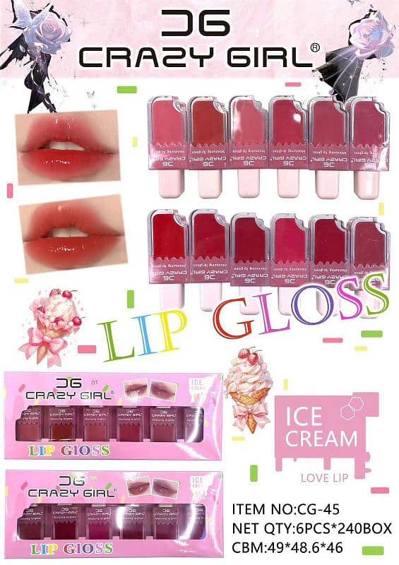 6 Icecream Matte Lipgloss 5