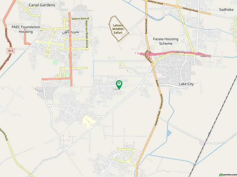 AWT Phase 2 Lahore 66.6 square yard commercial plot for sale 0