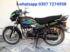 Honda 100cc Pridor 2019 Model Black Sialkot Home user Bike for sale