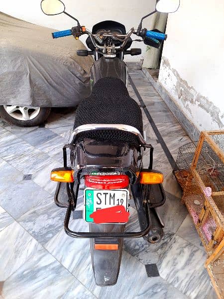 Honda 100cc Pridor 2019 Model Black Sialkot Home user Bike for sale 2