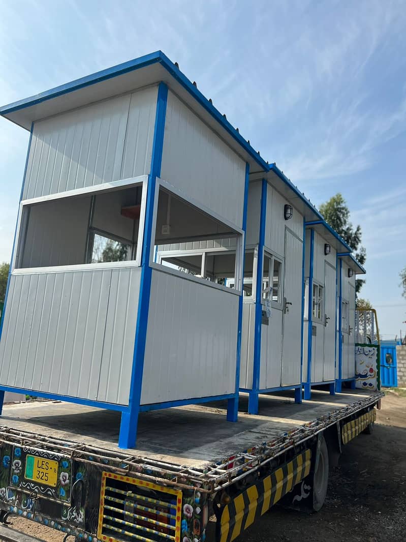 guard room prefab cabin portable cafe container office container 2