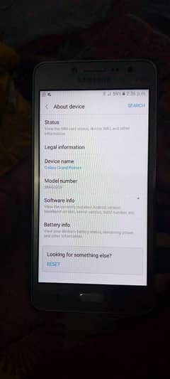 Samsung Galaxy Grand prime 1/8 GB dual sim PTA aproved good batry time