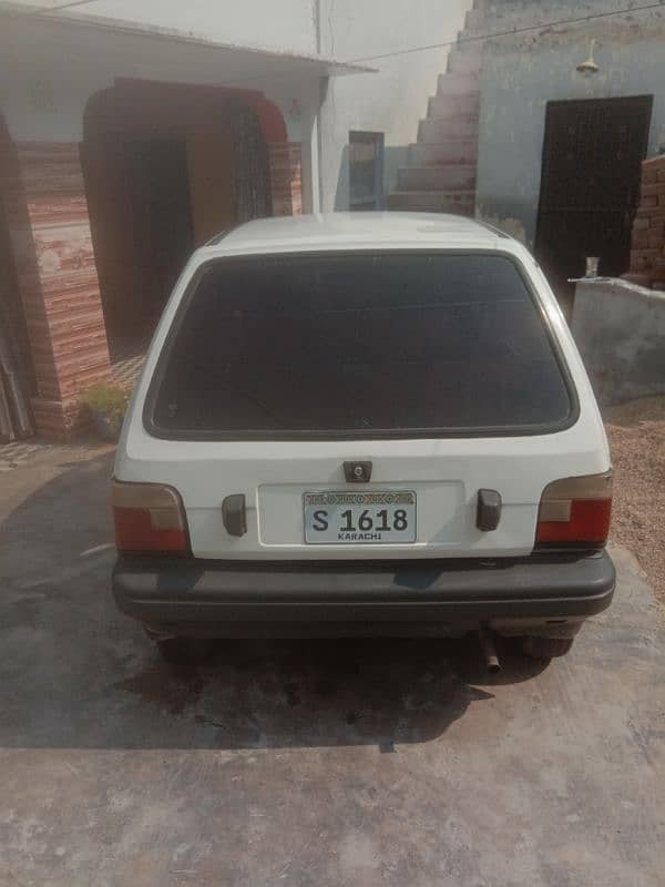 Suzuki Mehran VX 1991 what's app or call 03342716150 2