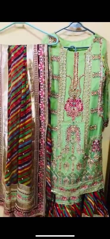 Maria B shirt trouser and dupatta 2