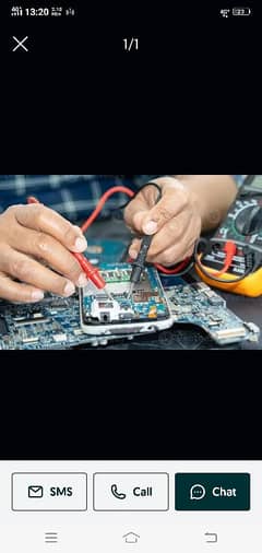 Mobile repairing technition